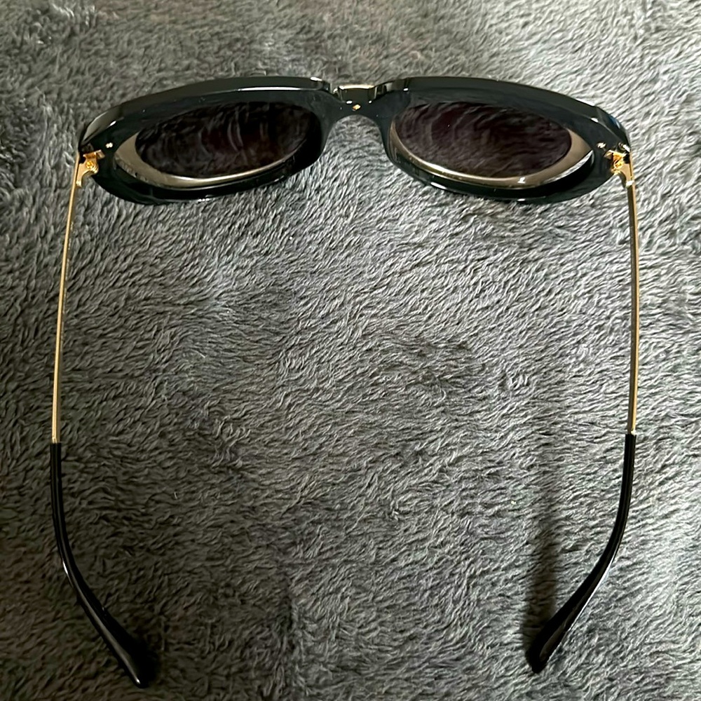 Dolce & Gabbana two tone black and gold acetate sunglasses. Style: DG5104 501/8G - Picture 6 of 12